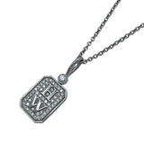 ハリーウィンストン HARRY WINSTON ロゴダイヤネックレス プラチナ Pt950 ジュエリー