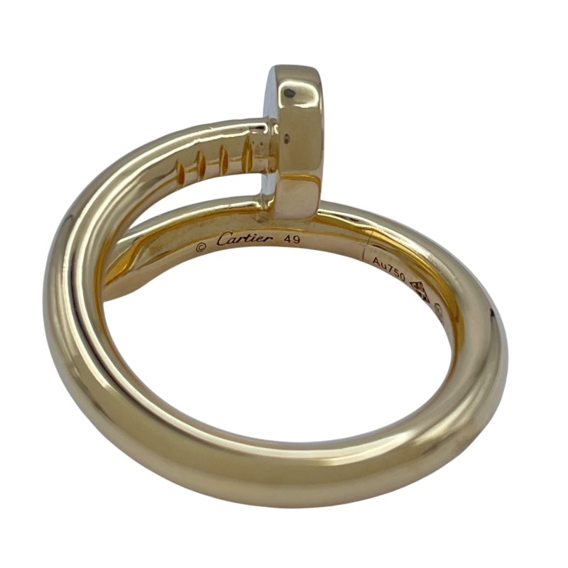 カルティエ Cartier ジュストアンクルリング ゴールド Au750