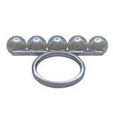 タサキ TASAKI バランスリング ホワイトゴールド 750 ジュエリー