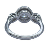 ハリーウィンストン HARRY WINSTON リリークラスター・エンゲージメントリング プラチナ Pt950 ジュエリー