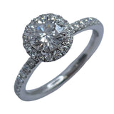 ハリーウィンストン HARRY WINSTON ラウンドカット・マイクロパヴェ・リング プラチナ Pt950 ジュエリー