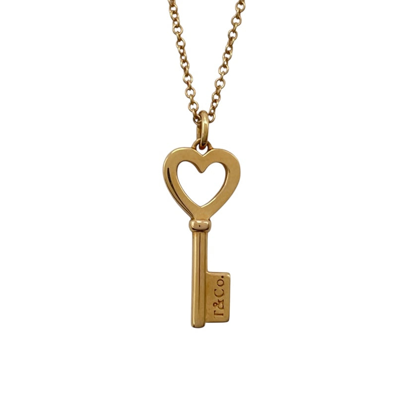 ティファニー TIFFANY＆CO ハートキーネックレス ピンクゴールド K18PG