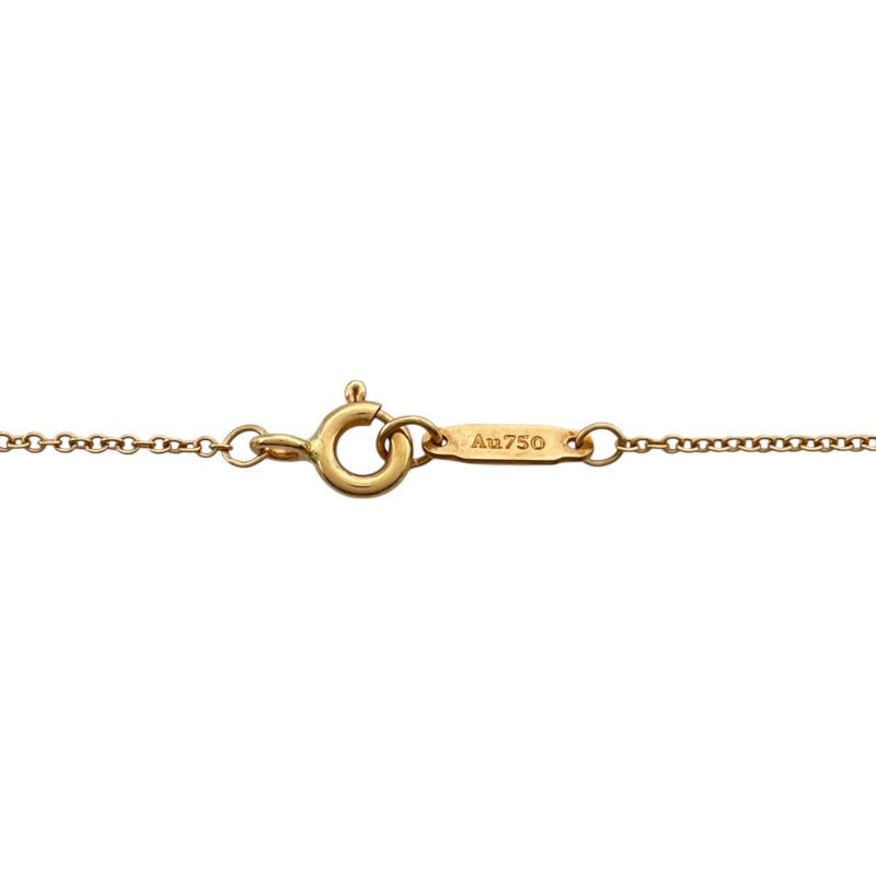 Tiffany 18k ネックレス　雑誌掲載モデル ティファニー TIFFANY＆CO ハートキーネックレス ピンクゴールド K18PG