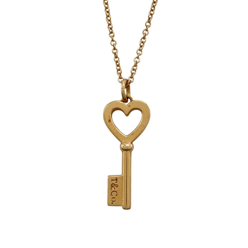 ティファニー TIFFANY＆CO ハートキーネックレス ピンクゴールド K18PG