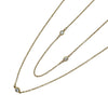 ティファニー TIFFANY＆CO バイザヤードスプリンクルネックレス ゴールド K18YG ダイヤモンド ジュエリー