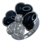 ヴァンクリーフ＆アーペル Van Cleef & Arpels コスモスリング ホワイトゴールド K18WG ダイヤモンド ジュエリー