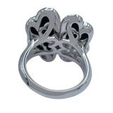 ヴァンクリーフ＆アーペル Van Cleef & Arpels コスモスリング ホワイトゴールド K18WG ダイヤモンド ジュエリー