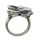 ヴァンクリーフ＆アーペル Van Cleef & Arpels コスモスリング ホワイトゴールド K18WG ダイヤモンド ジュエリー