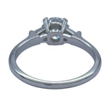 ハリーウィンストン HARRY WINSTON ラウンドカットクラシックリング プラチナ Pt950 ジュエリー