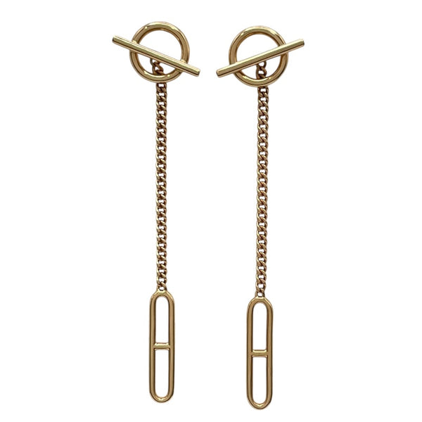 エルメス HERMES エシャペピアス ピンクゴールド Au750 ジュエリー