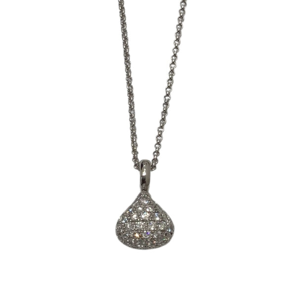 ショパール Chopard パヴェダイヤネックレス ホワイトゴールド 750 ジュエリー