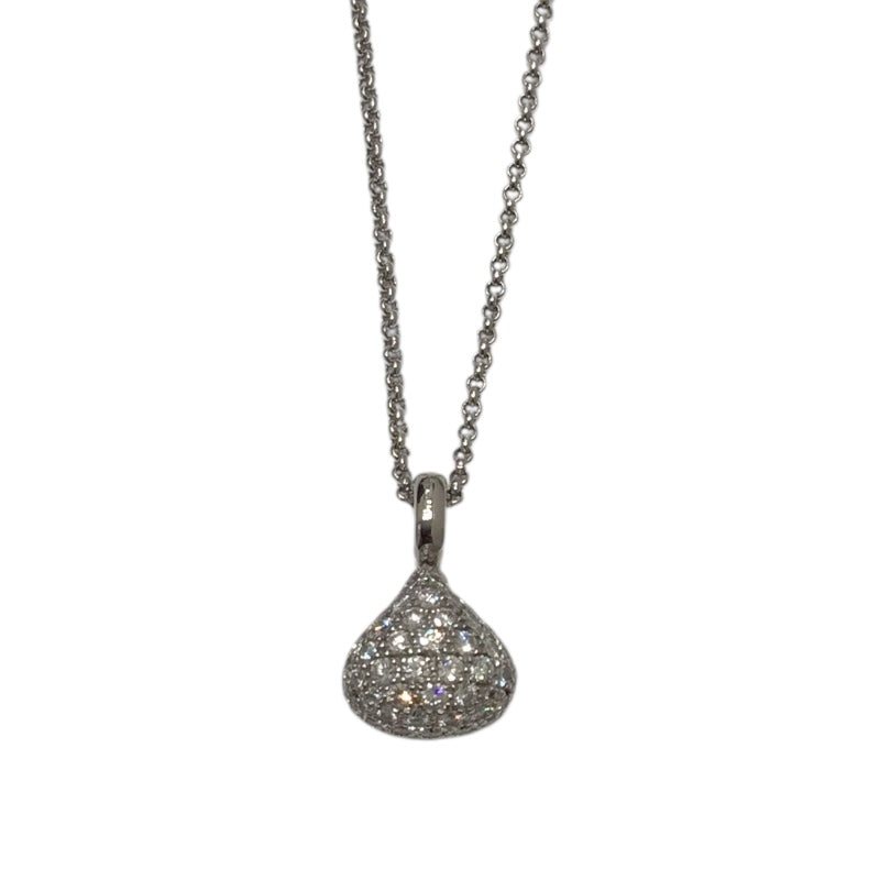 ショパール Chopard パヴェダイヤネックレス ホワイトゴールド 750 ジュエリー