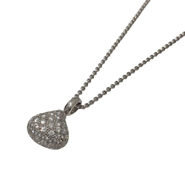 ショパール Chopard パヴェダイヤネックレス ホワイトゴールド 750 ジュエリー