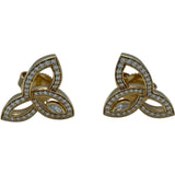 ハリーウィンストン HARRY WINSTON リリークラスターピアス ゴールド Au750 ダイヤモンド　 ジュエリー