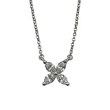 ティファニー TIFFANY＆CO ビクトリアネックレス プラチナ Pt950 ジュエリー