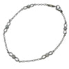 ティファニー TIFFANY＆CO ボウブレス ホワイトゴールド 750 ジュエリー