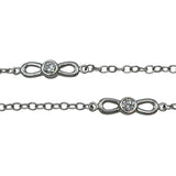 ティファニー TIFFANY＆CO ボウブレス ホワイトゴールド 750 ジュエリー