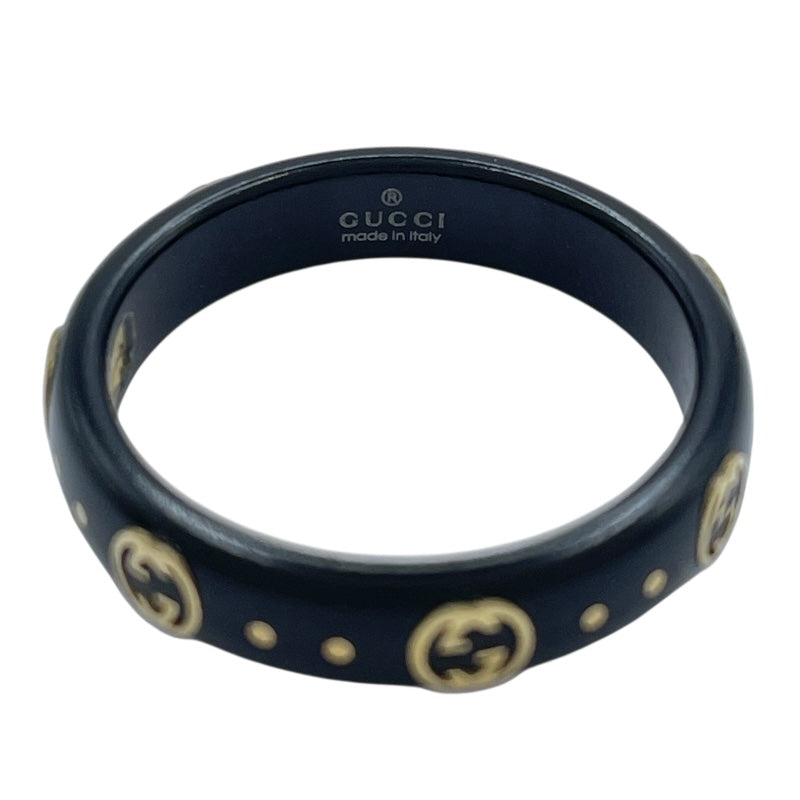 グッチ GUCCI インターロッキングリング ゴールド Au750/メタル 