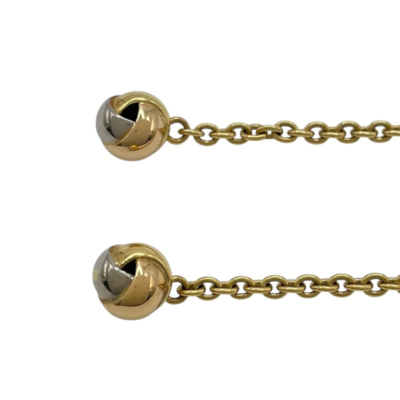 カルティエ Cartier ベビートリニティボールピアス ゴールド 750