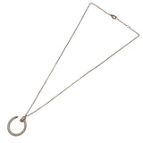 カルティエ Cartier ジュストアンクルダイヤネックレス ピンクゴールド Au750 ジュエリー