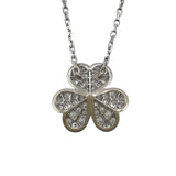 ヴァンクリーフ＆アーペル Van Cleef & Arpels フリヴォルダイヤネックレス ホワイトゴールド Au750 ジュエリー