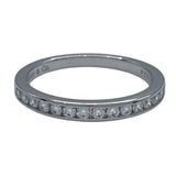 ティファニー TIFFANY＆CO チャネルセッティングリング プラチナ Pt950 ジュエリー