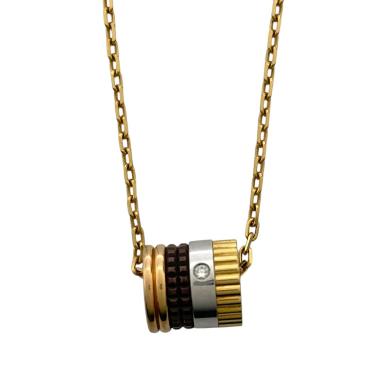 ブシュロン BOUCHERON キャトルクラシックミニネックレス ゴールド