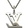 ルイ・ヴィトン LOUIS VUITTON パンダンティフLVダイヤネックレス ホワイトゴールド AU750 ジュエリー