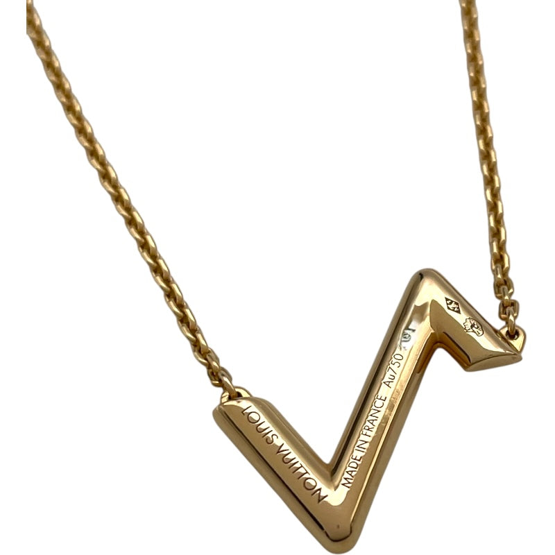 ルイ・ヴィトン LOUIS VUITTON ヴォルトアップサイドダウンネックレス