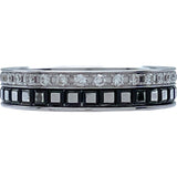ブシュロン BOUCHERON キャトルブラックダイヤリング ブラック/ホワイトゴールド Au750/ダイヤモンド ジュエリー