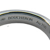 ブシュロン BOUCHERON キャトルブラックダイヤリング ブラック/ホワイトゴールド Au750/ダイヤモンド ジュエリー