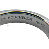 ブシュロン BOUCHERON キャトルブラックダイヤリング ブラック/ホワイトゴールド Au750/ダイヤモンド ジュエリー