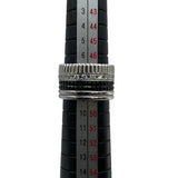ブシュロン BOUCHERON キャトルブラックラージトリング ホワイトゴールド/ブラック 750/ダイヤモンド ジュエリー