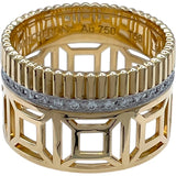 ブシュロン BOUCHERON キャトルラディアントリング ピンクゴールド 750/ダイヤモンド ジュエリー