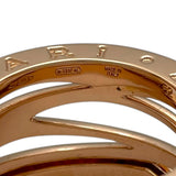 ブルガリ BVLGARI ビーゼロワンレジェンドダイヤリング ピンクゴールド Au750 ジュエリー