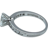 ティファニー TIFFANY＆CO ソリテールダイヤリング プラチナ Pt950 ダイヤモンド ジュエリー
