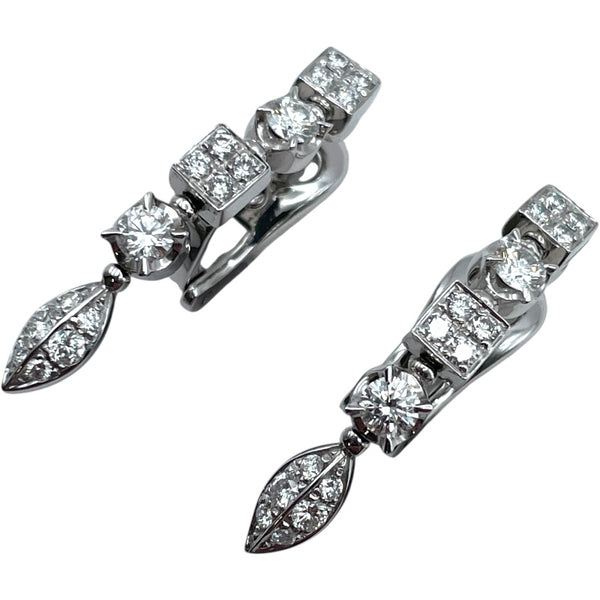 BVLGARI ブルガリピアス　ルチア　片耳 ブルガリ BVLGARI ルチアピアス ホワイトゴールド 750 ジュエリー