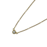 ティファニー TIFFANY＆CO バイザヤードネックレス ゴールド 750 ジュエリー