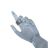 ヴァンクリーフ＆アーペル Van Cleef & Arpels ペルレクローバーリング ミディアム ホワイトゴールド Au750 ダイヤモンド ジュエリー