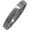 カルティエ Cartier ウェディングリング プラチナ Pt950　 ジュエリー