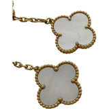 ヴァンクリーフ＆アーペル Van Cleef & Arpels マジック アルハンブラ ピアス ゴールド Au750 マザーオブパール ジュエリー