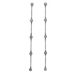 ティファニー TIFFANY＆CO バイザヤード ドロップピアス プラチナ Pt950 ダイヤモンド(5PD)　 ジュエリー