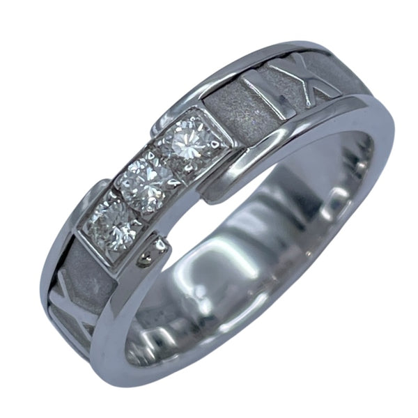 ティファニー TIFFANY＆CO アトラスリング ホワイトゴールド 750