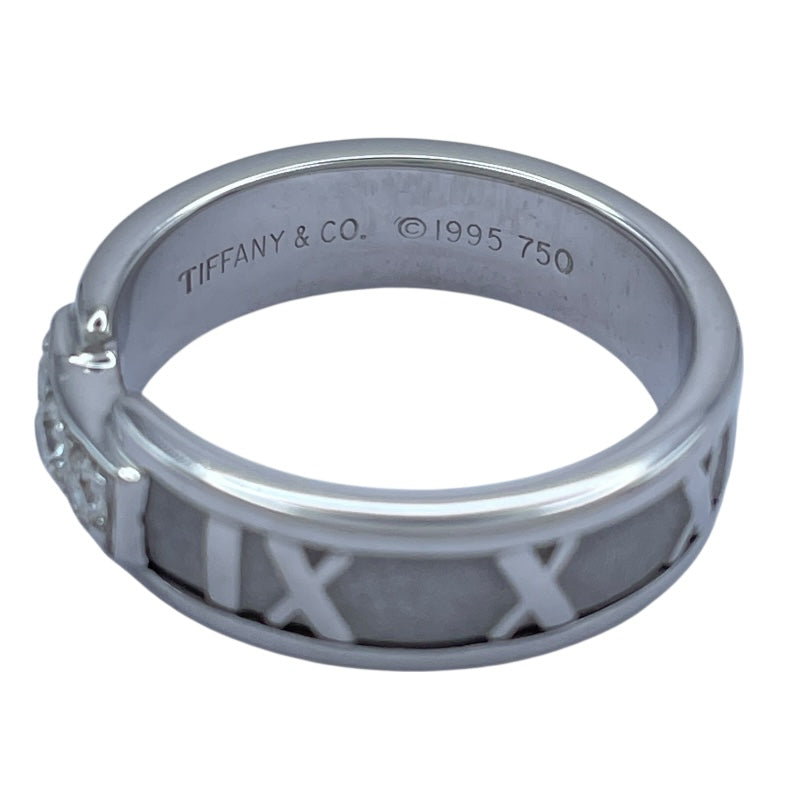 ティファニー TIFFANY＆CO アトラスリング ホワイトゴールド 750