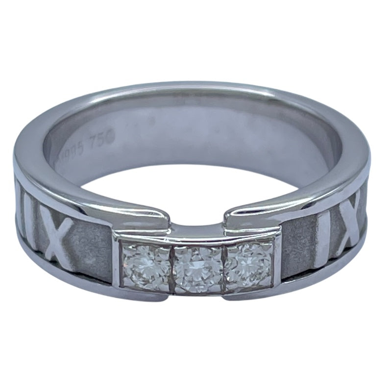 ティファニー TIFFANY＆CO アトラスリング ホワイトゴールド 750