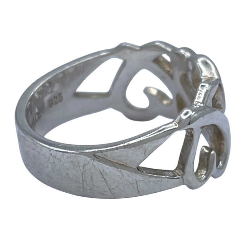 ティファニー TIFFANY＆CO トリプルビングハートリング シルバー 925