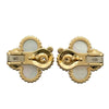 ヴァンクリーフ＆アーペル Van Cleef & Arpels ヴィンテージアルハンブラピアス ゴールド Au750 マザー オブ パール ジュエリー