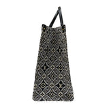 ルイ・ヴィトン LOUIS VUITTON オンザゴーGM Since1854 M57207 モノグラム・ジャガード レディース トートバッグ