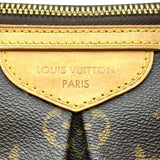 ルイ・ヴィトン LOUIS VUITTON パレルモPM M40145 ブラウン モノグラム レディース ハンドバッグ