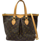 ルイ・ヴィトン LOUIS VUITTON パレルモPM M40145 ブラウン モノグラム レディース ハンドバッグ